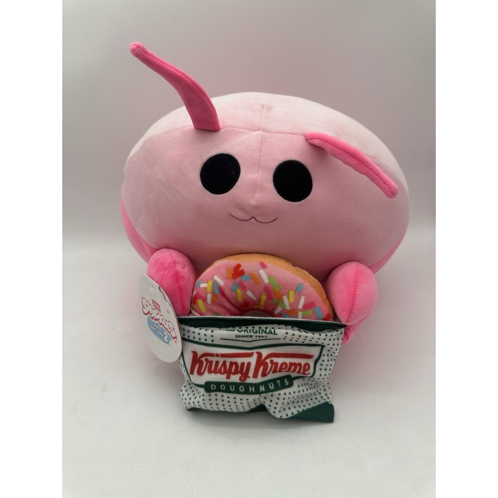 Zuru Snackles Series 2 Lily The Shirmp Holding Krispy Kreme 14” Plush Toy  New